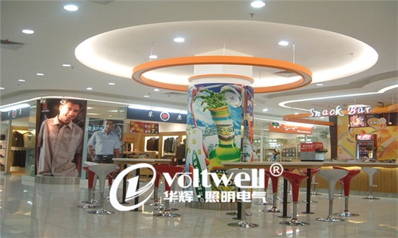 LED筒燈商超應(yīng)用