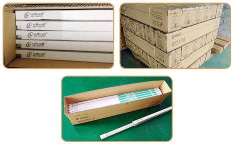 7.	華輝照明引進(jìn)國外先進(jìn)的生產(chǎn)、檢測設(shè)備，用精良的工藝鑄就完美的LED格柵燈。