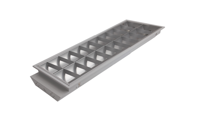 格柵燈300x900mm 2x14W T8 LED格柵燈盤 普及型 305x905mm 格柵燈300x900mm 2x14W T8 LED格柵燈盤 普及型 305x905mm