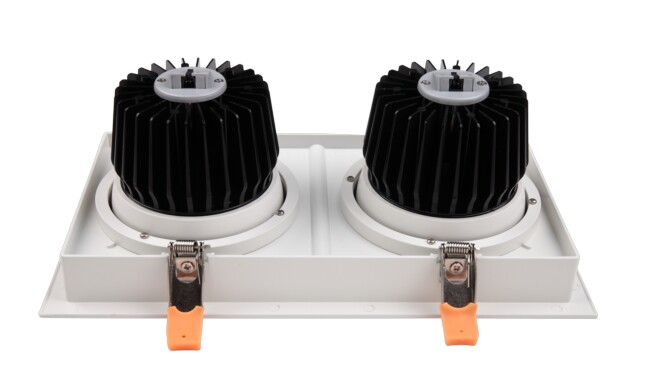 G15格柵射燈底部