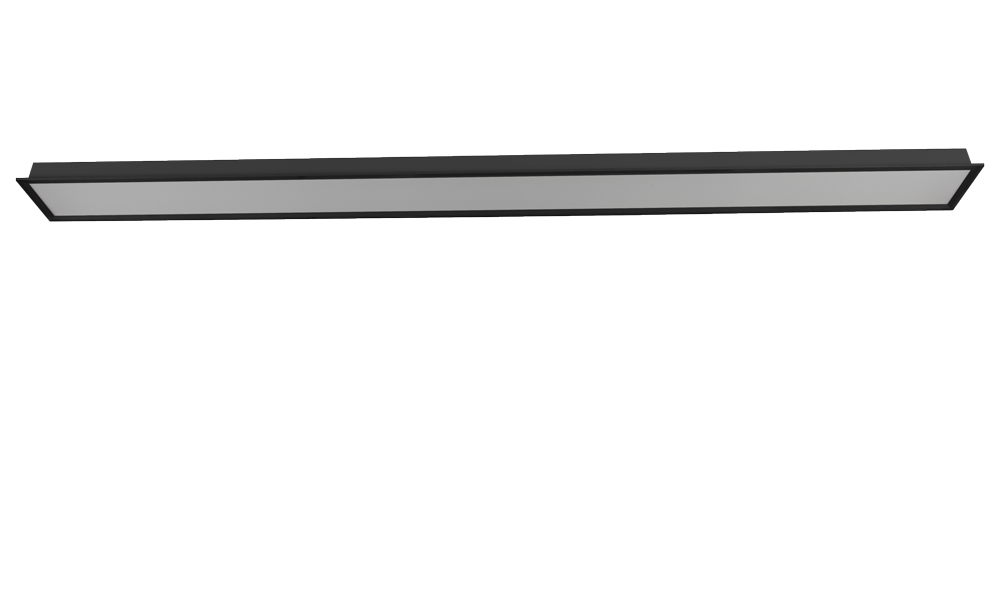 華輝照明LED線槽燈72W LED明裝辦公燈100x1200mm