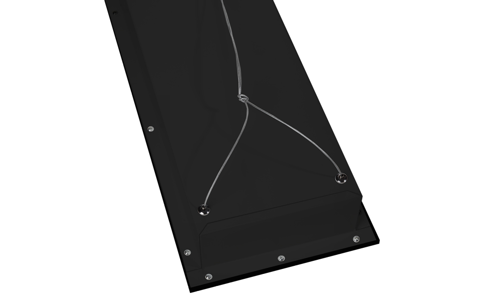 華達(dá)電器LED線槽燈 華達(dá)電器LED明裝辦公燈黑色