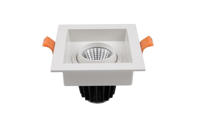 G13系列 9W 單頭COB格柵射燈 開孔尺寸95x95mm G13系列 9W 單頭COB格柵射燈 開孔尺寸95x95mm